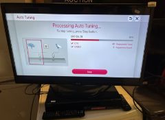 An LG 32" TV Model 32LN578V comes with remote and a Sony HDD DVD player comes with remote (2) (CWH