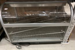 Lincat stainless steel commercial countertop glass-front large warming cupboard 240V (CWH Ref: L02