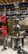 2 items - an Elma Crusher Series 2700W industrial hand blender and a GGM Gastro stainless steel
