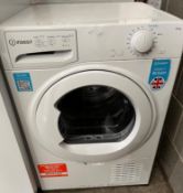 Indesit 8kg tumble dryer model 12D81W UK 240V (CWH Ref: Kitchen)
