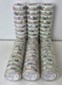 Approximately 60 tubs of NOIS slim nicotine pouches in assorted flavours, including Blackcurrant,