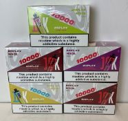25 x items - Five cartons of VAPLAY VP10000 mesh coil vaping devices,