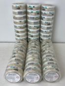 Approximately 60 tubs of NOIS slim nicotine pouches in assorted flavours, including Mango,