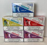 25 x items - Five cartons of VAPLAY VP10000 mesh coil vaping devices,