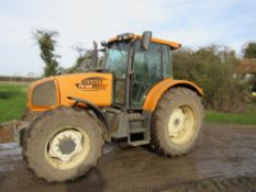 Renault Ares 696RZ Tractor, 7,162 hours, 4wd, creeper box, on farm since new, Reg: AV02 UJY,
