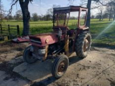 Massey Ferguson 135, 35,320 hours, Reg: RBJ 7IF, no VAT on this lot.