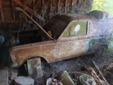 Bedford Van Reg: EAH 117(K). Type 92370. Stored in open fronted shed AF For spares or restoration.