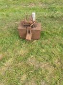 Rear 3pt Linkage weight box