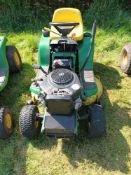 John Deere 16HP LT166 ride on lawn mower, engine runs, AF,