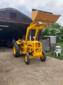 1956 Massey Harris I-244 6 cylinder petrol tractor, Serial No. 3303, Fitted with front end loader.
