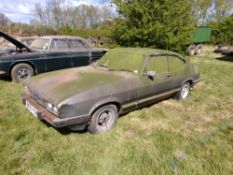 Capri Laser 2L, XE Trim, Grey (colour code 7 4), 42,959 miles on clock (possibly round the clock,