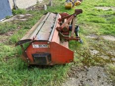 Browns flail topper, no VAT on this lot.