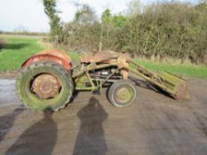 Massey Ferguson 35 complete with fore end loader, 2,100 hours,