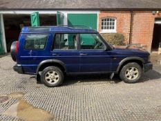 Land Rover Discovery, 100,263 miles, Reg: AY03 RYT, Reg date 16.04.2003, V5, no VAT on this lot.