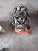 Compressor with air jet pnumatic grease gun,