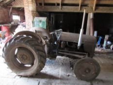 Ferguson tractor TEF 20 Reg: SRT 474 Date Reg 22/05/1955 On farm since new, stored in barn.