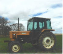 Renault 80-12 tractor, 1988, Reg: F782 AAH, sold as seen, PTO fault,