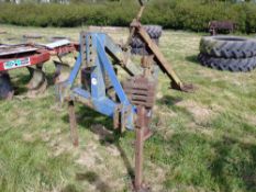 Ransomes single leg mole plough