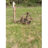 Ransomes finger bar mower