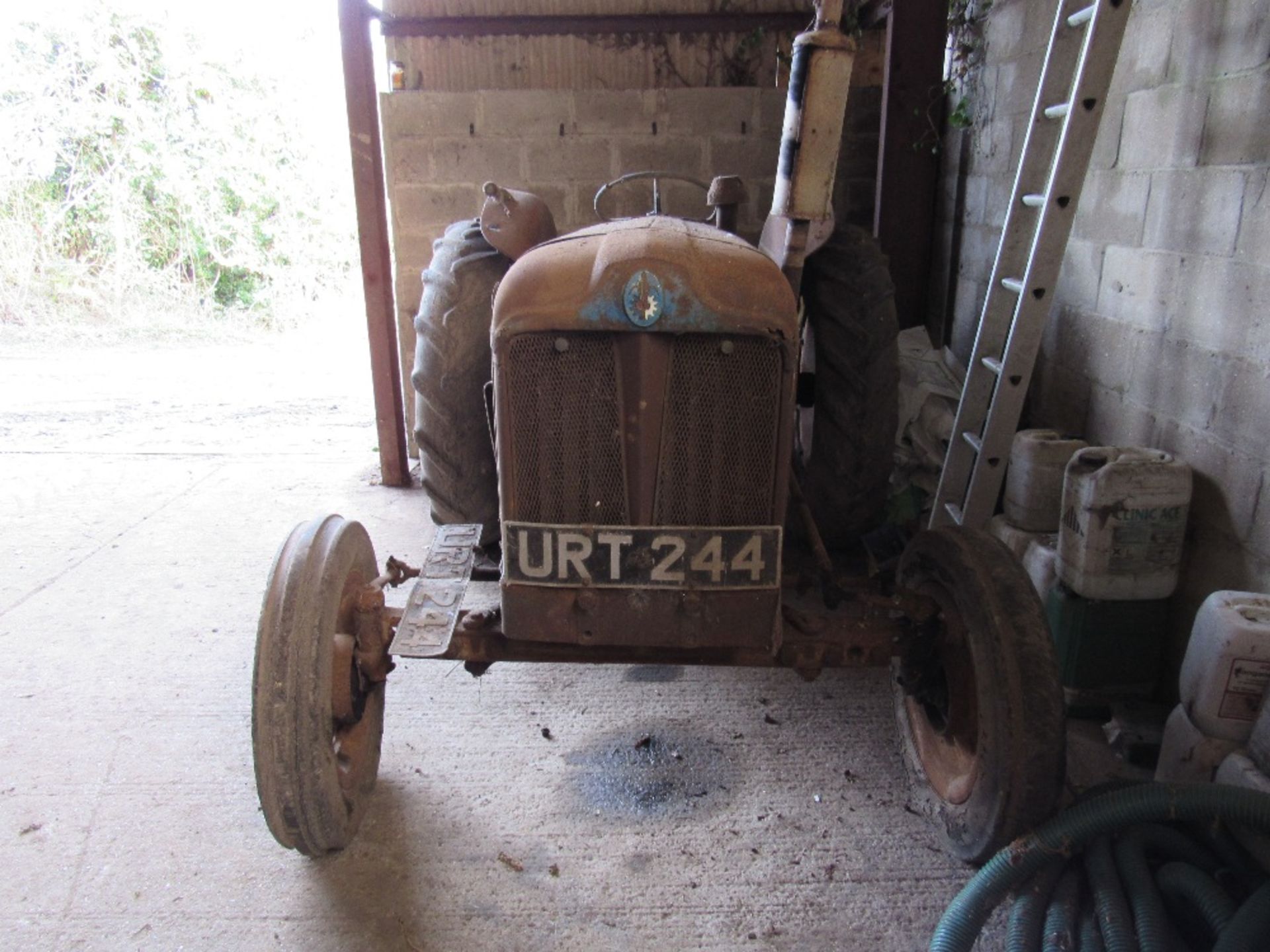 Fordson Major, diesel, 6,282 hours, advised working order, with Pulley drive. - Image 4 of 12