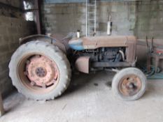 Fordson Major, diesel, 6,282 hours, advised working order, with Pulley drive.