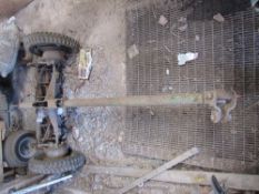 Old single unit gang mower