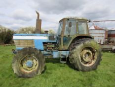 Ford TW35 4wd tractor, Reg: B200 GBD, 4398 hours poor tyres,