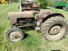 Ferguson tractor TEF 20 Reg: SRT 474 Date Reg 22/05/1955 On farm since new, stored in barn,
