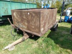 Ferguson 3T tipping trailer with grain tank
