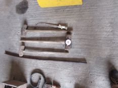 3 x Sledge hammers,