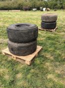 5 Spare wheels and Tyres for Legg Trailers