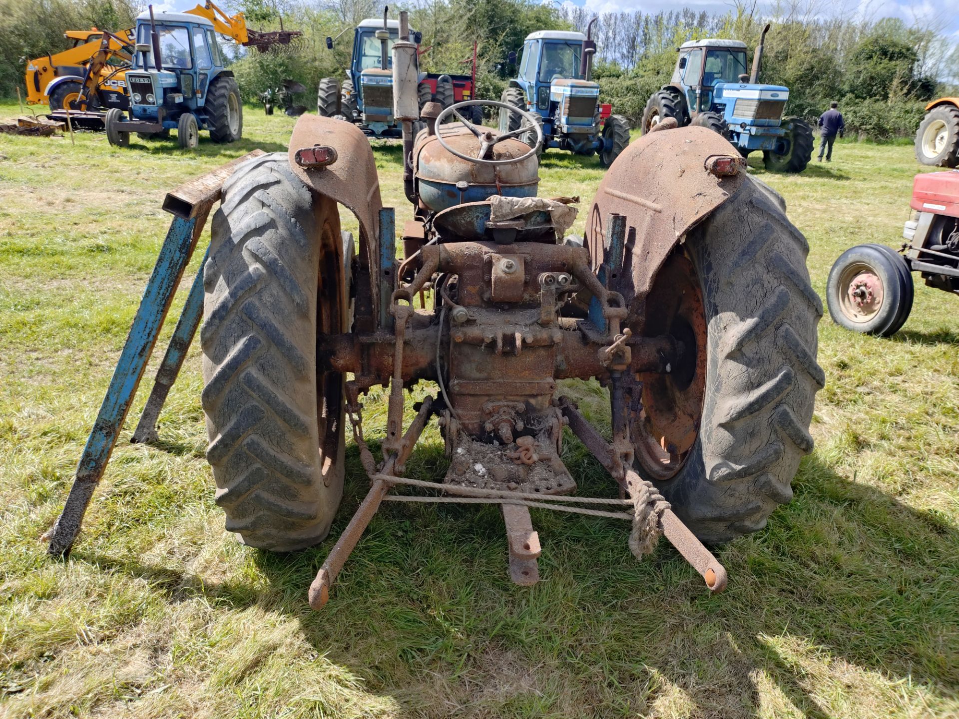 Fordson Major, diesel, 6,282 hours, advised working order, with Pulley drive. - Image 11 of 12