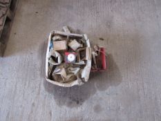 Assorted metal bolts