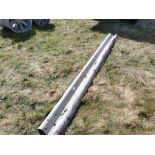 3no. Crash barrier sections