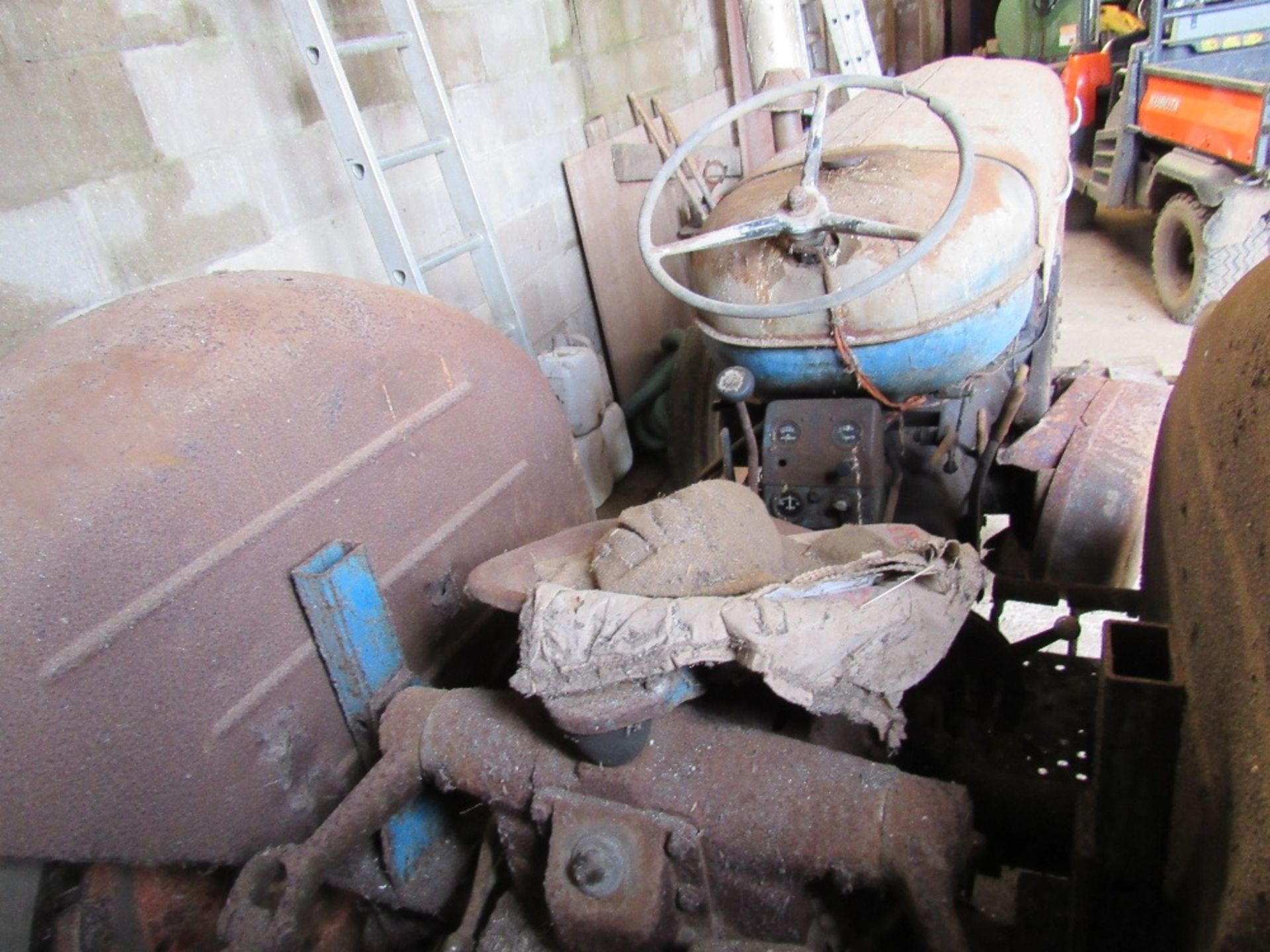 Fordson Major, diesel, 6,282 hours, advised working order, with Pulley drive. - Image 6 of 12