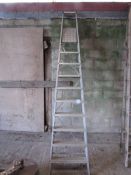 Aluminium 10 step ladder