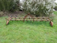 Two row pig tail cultivator, 4.