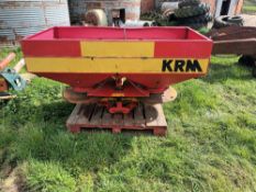 KRM 12m fertiliser spreader
