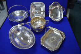 6x EPNS Serving Dishes