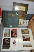 3x Postcards Albums