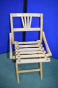 Folding Child’s Chair