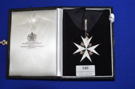 Saint John’s Ambulance Officers Badge