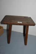 Vintage Oak Children’s Stool