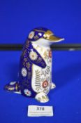 Royal Crown Derby Billed Platypus Paperweight with Gold Seal