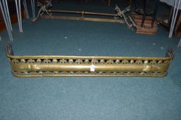 Victorian Brass Fireside Fender