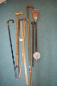 Shooting Sticks, Shepherds Crooks, Canes, etc.