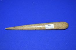 Victorian Scrimshaw Sailor’s Fid