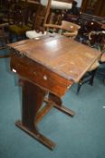 Oak School Desk
