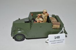 CJB Military Model 1:32 Scale Diecast Beaverette Light Armoured Car 1940