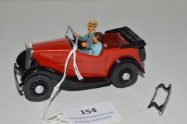 CJB 1:32 Scale Diecast Model Open Car and Passengers